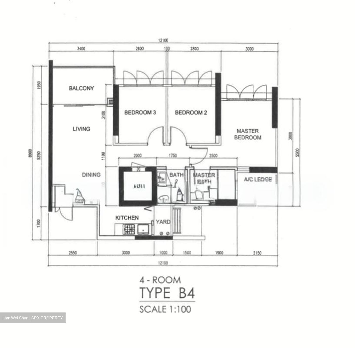 Blk 311A Trivelis (Clementi), HDB 4 Rooms #587916711